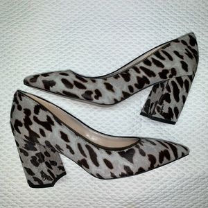 NWOB Sam Edelman Leopard Print Block Heel